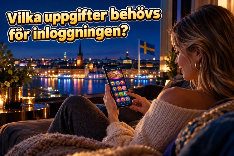 Vilka uppgifter behövs för inloggningen?